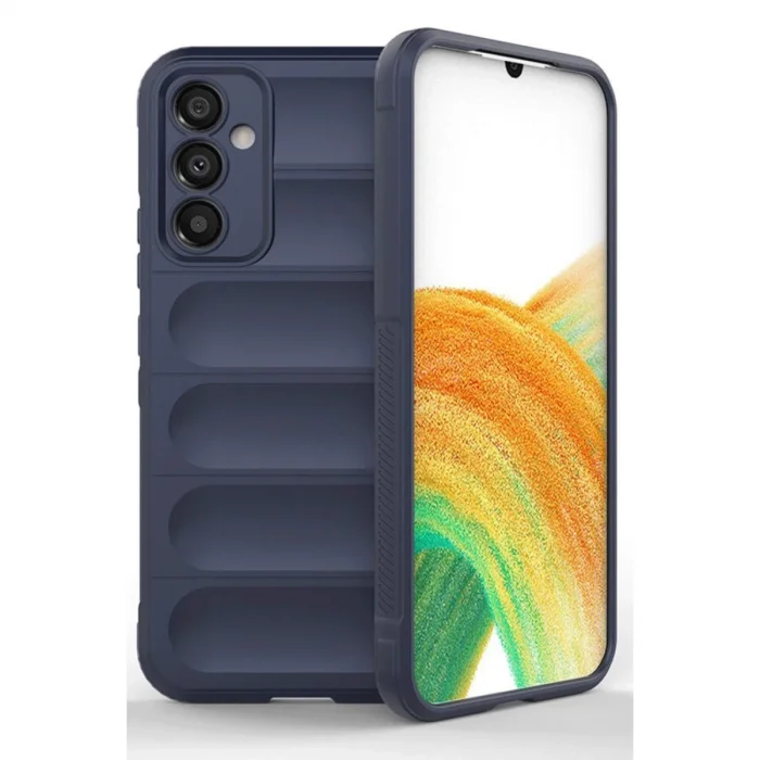 BUĞZ Samsung A56 Kılıf Optimum Silikon - Lacivert