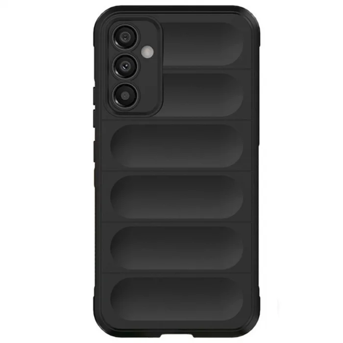 BUĞZ Samsung A56 Kılıf Optimum Silikon - Siyah