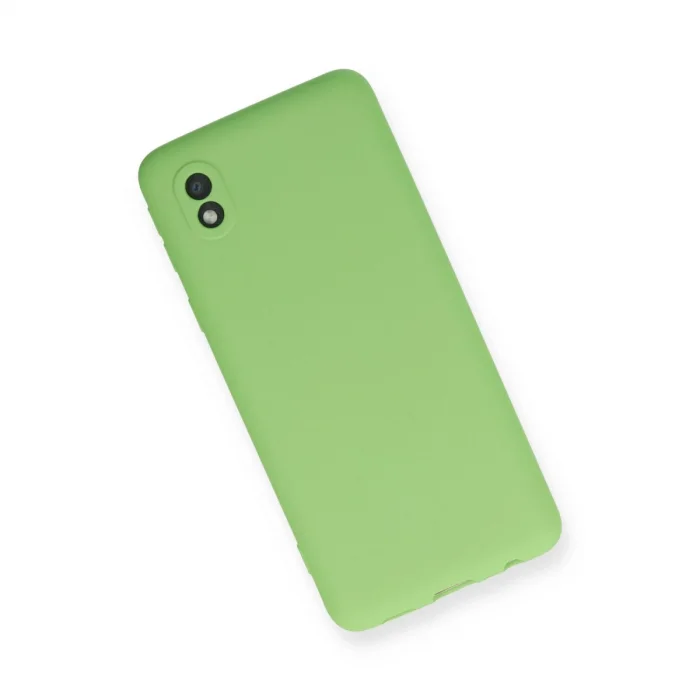 BUĞZ Samsung Galaxy A01 Core Kılıf First Silikon - Yeşil