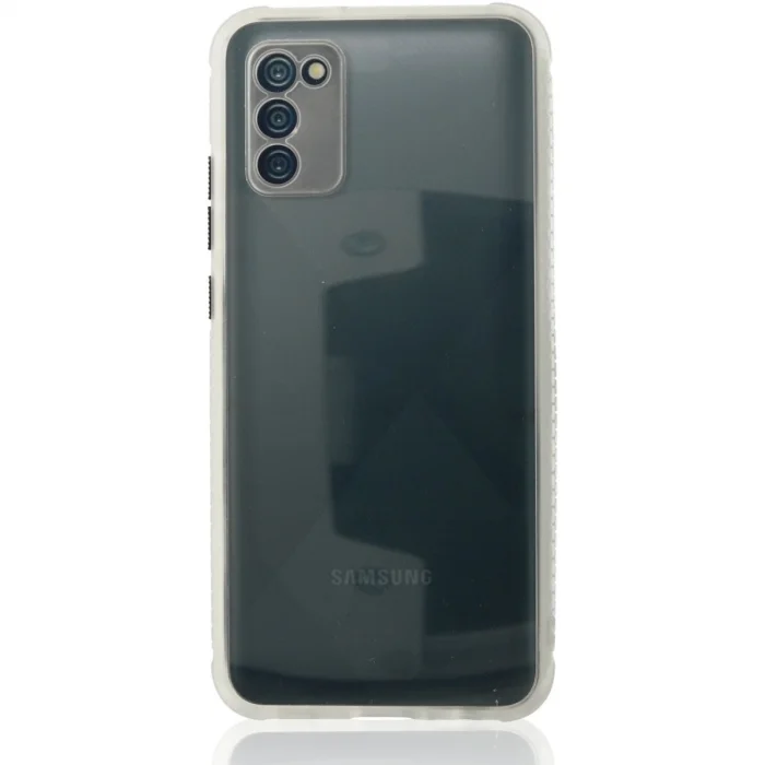 BUĞZ Samsung Galaxy A02s Kılıf Miami Şeffaf Silikon - Şeffaf