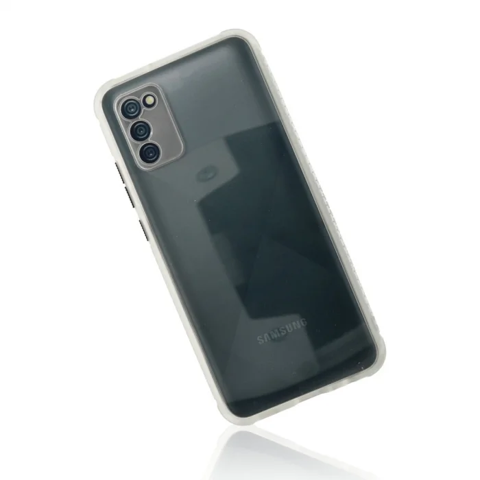 BUĞZ Samsung Galaxy A02s Kılıf Miami Şeffaf Silikon - Şeffaf