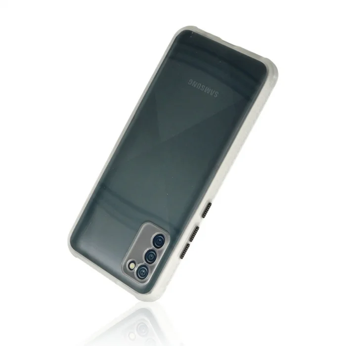 BUĞZ Samsung Galaxy A02s Kılıf Miami Şeffaf Silikon - Şeffaf