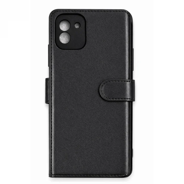 BUĞZ Samsung Galaxy A03 Core Kılıf Trend S Plus Kapaklı Kılıf - Siyah