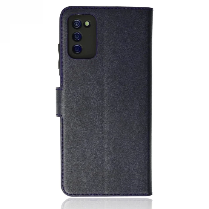 BUĞZ Samsung Galaxy A03s Kılıf Trend S Plus Kapaklı Kılıf - Lacivert