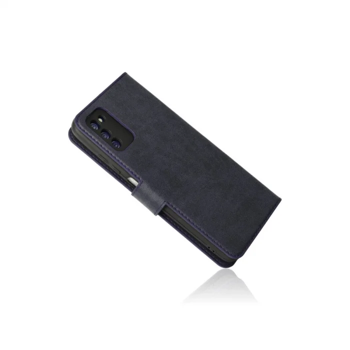 BUĞZ Samsung Galaxy A03s Kılıf Trend S Plus Kapaklı Kılıf - Lacivert