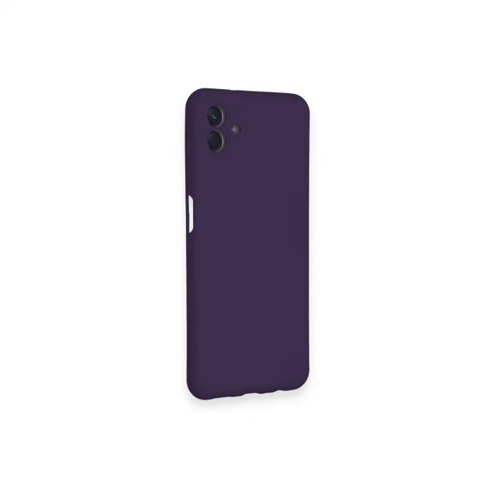 BUĞZ Samsung Galaxy A04 Kılıf Nano İçi Kadife Silikon - Mor