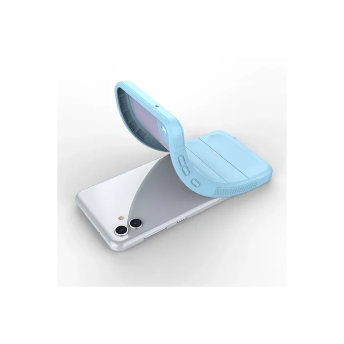 BUĞZ Samsung Galaxy A04 Kılıf Optimum Silikon - Sky Blue