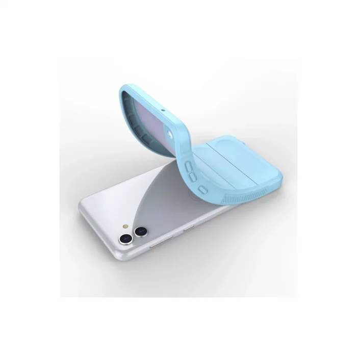 BUĞZ Samsung Galaxy A04 Kılıf Optimum Silikon - Sky Blue