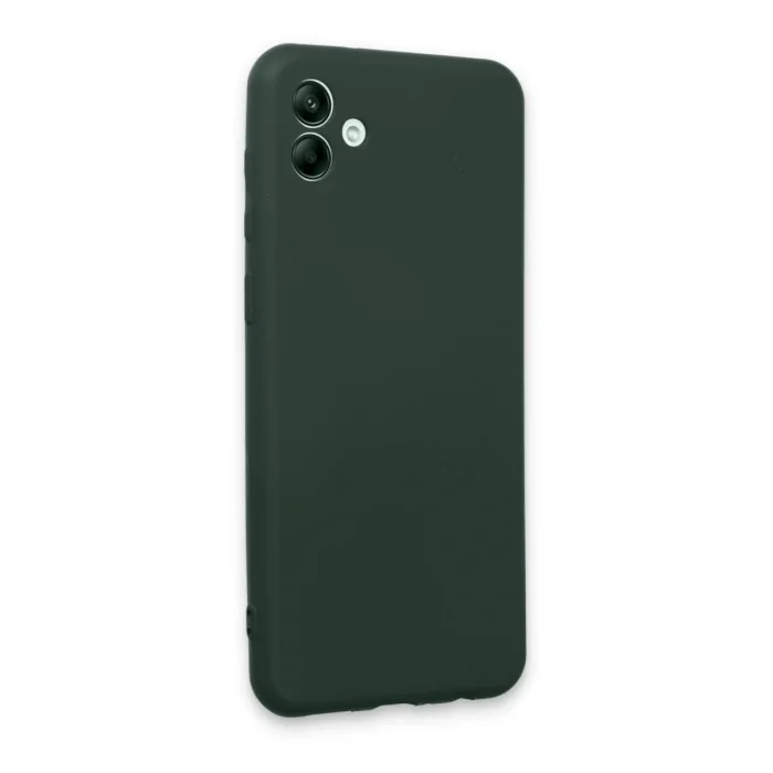 BUĞZ Samsung Galaxy A04e Kılıf First Silikon - Koyu Yeşil