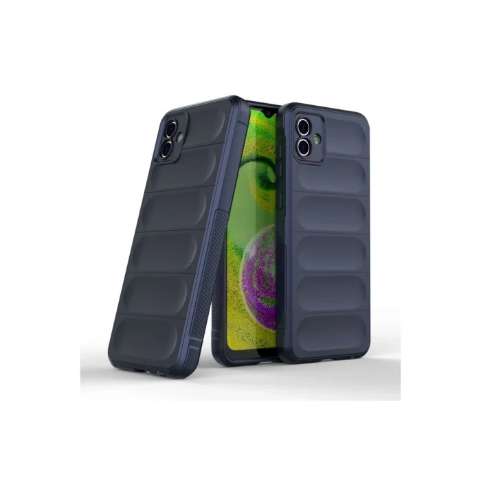 BUĞZ Samsung Galaxy A04e Kılıf Optimum Silikon - Lacivert