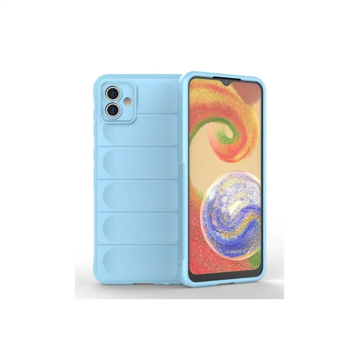 BUĞZ Samsung Galaxy A04e Kılıf Optimum Silikon - Sky Blue