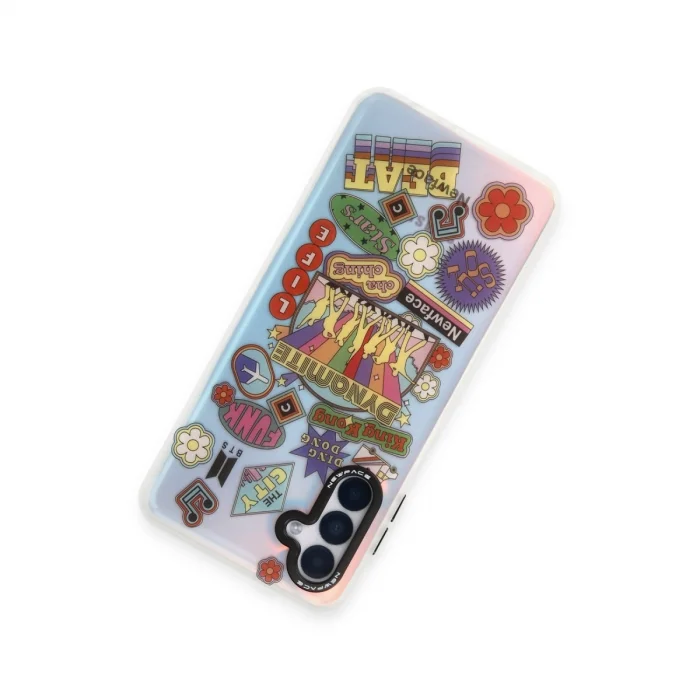 BUĞZ Samsung Galaxy A04s Kılıf Estoril Desenli Kapak - Estoril - 14