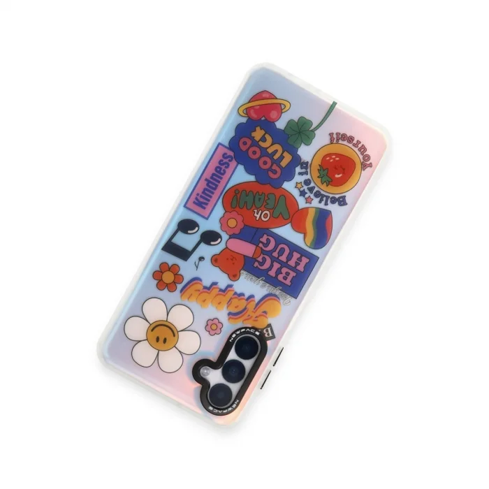 BUĞZ Samsung Galaxy A04s Kılıf Estoril Desenli Kapak - Estoril - 15