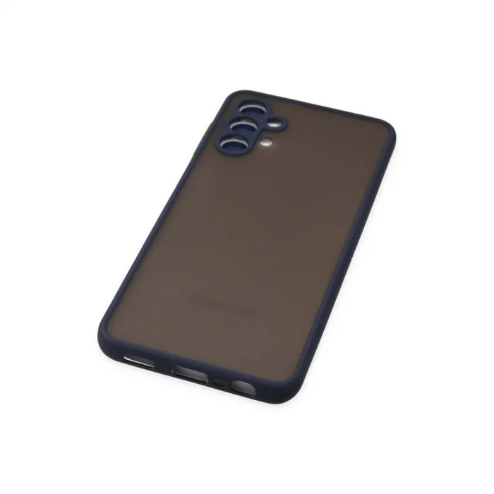 BUĞZ Samsung Galaxy A04s Kılıf Montreal Silikon Kapak - Lacivert