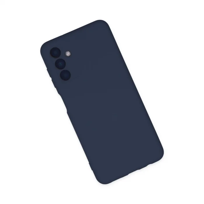 BUĞZ Samsung Galaxy A04s Kılıf Nano İçi Kadife Silikon - Lacivert
