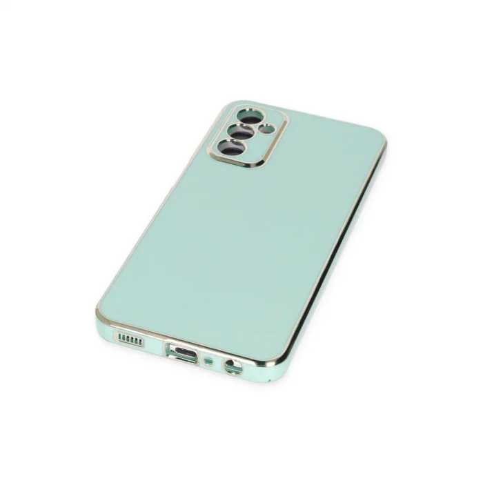 BUĞZ Samsung Galaxy A04s Kılıf Volet Silikon - Açık Yeşil