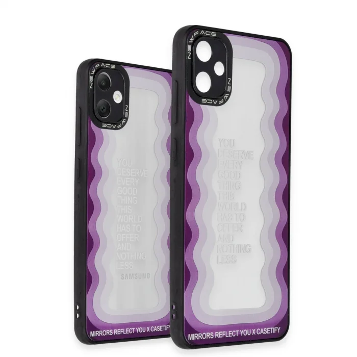 BUĞZ Samsung Galaxy A05 Kılıf Mirror Desenli Kapak - Mirror - 5