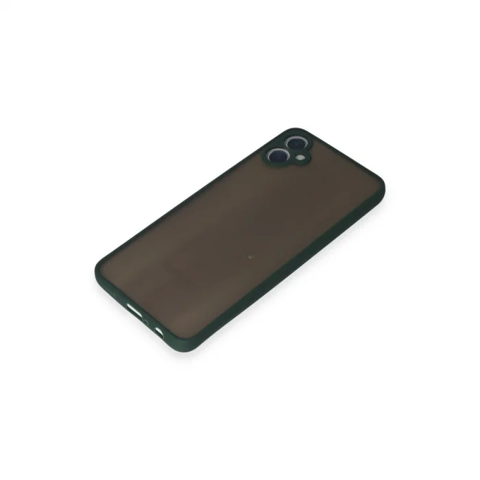 BUĞZ Samsung Galaxy A05 Kılıf Montreal Silikon Kapak - Yeşil