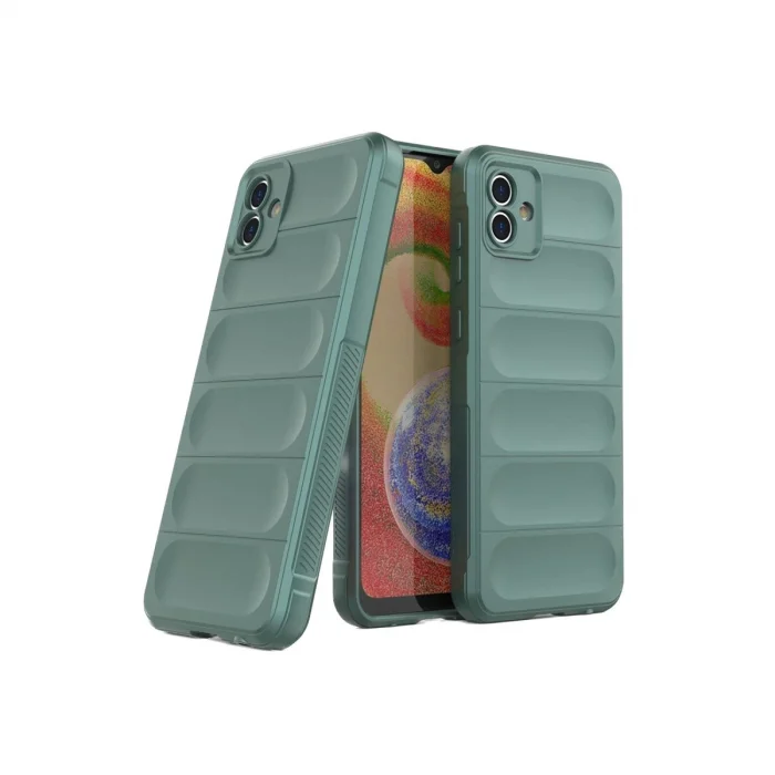 BUĞZ Samsung Galaxy A05 Kılıf Optimum Silikon - Koyu Yeşil