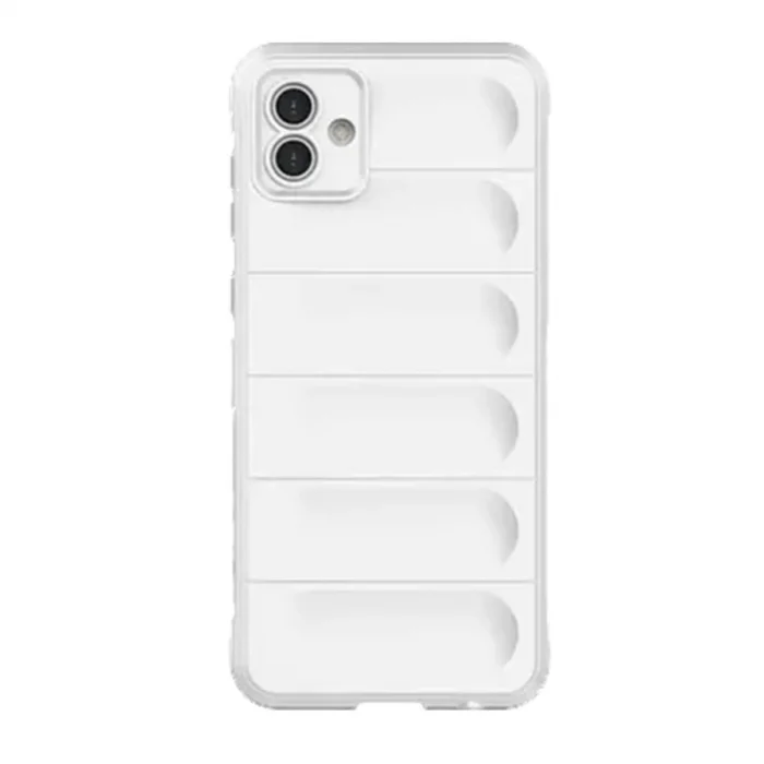 BUĞZ Samsung Galaxy A05 Kılıf Optimum Silikon - Krem