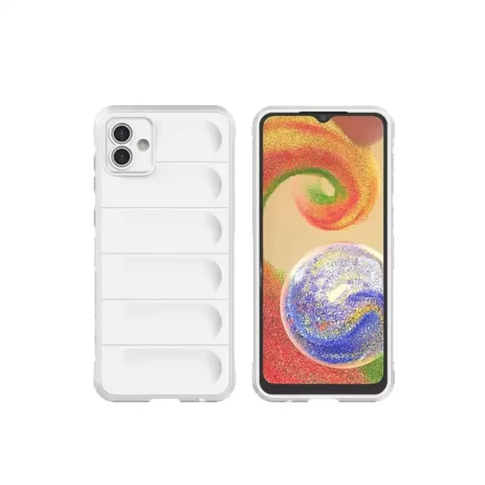 BUĞZ Samsung Galaxy A05 Kılıf Optimum Silikon - Krem