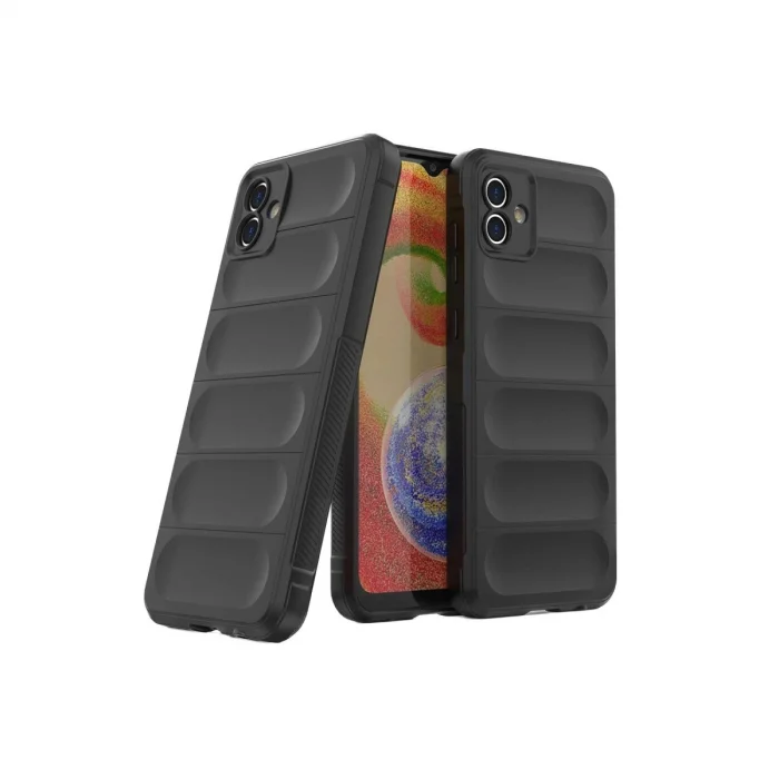 BUĞZ Samsung Galaxy A05 Kılıf Optimum Silikon - Siyah