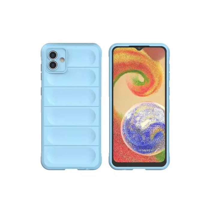 BUĞZ Samsung Galaxy A05 Kılıf Optimum Silikon - Sky Blue