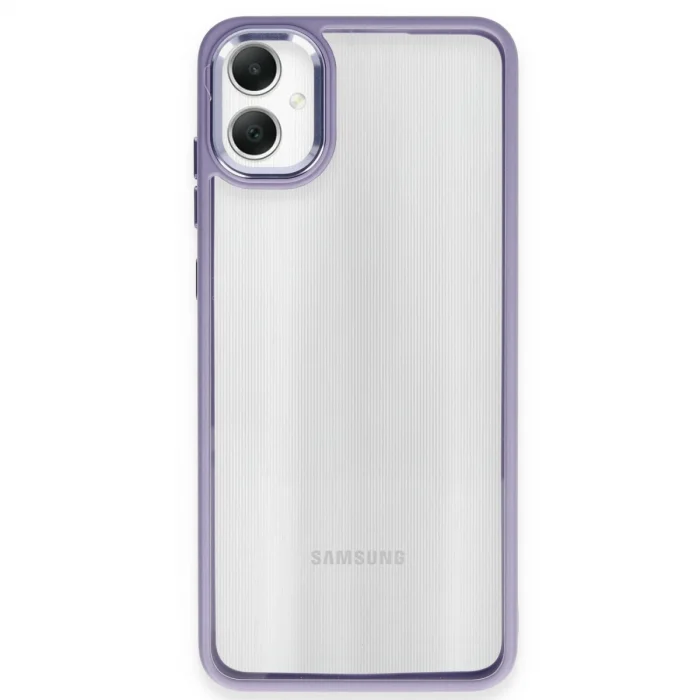 BUĞZ Samsung Galaxy A05 Kılıf Power Silikon - Lila