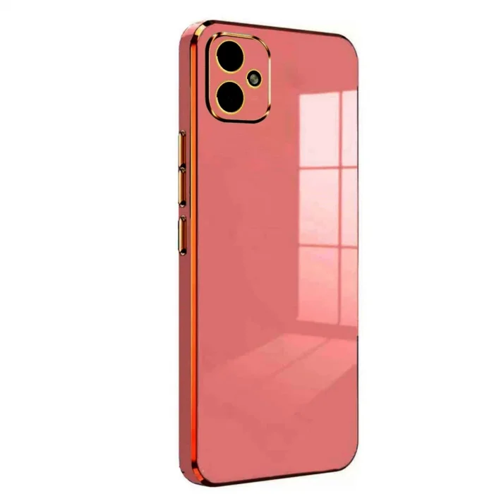 BUĞZ Samsung Galaxy A05 Kılıf Volet Silikon - Kırmızı