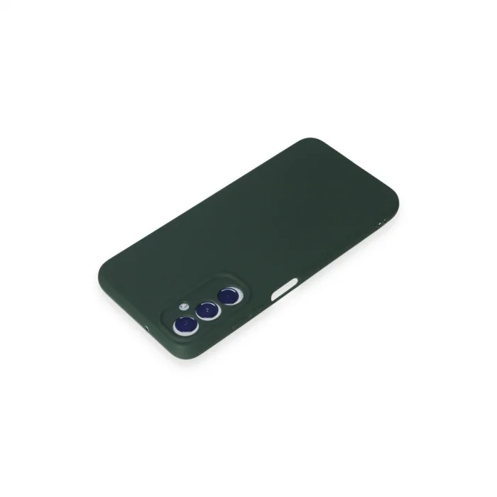 BUĞZ Samsung Galaxy A05s Kılıf First Silikon - Koyu Yeşil