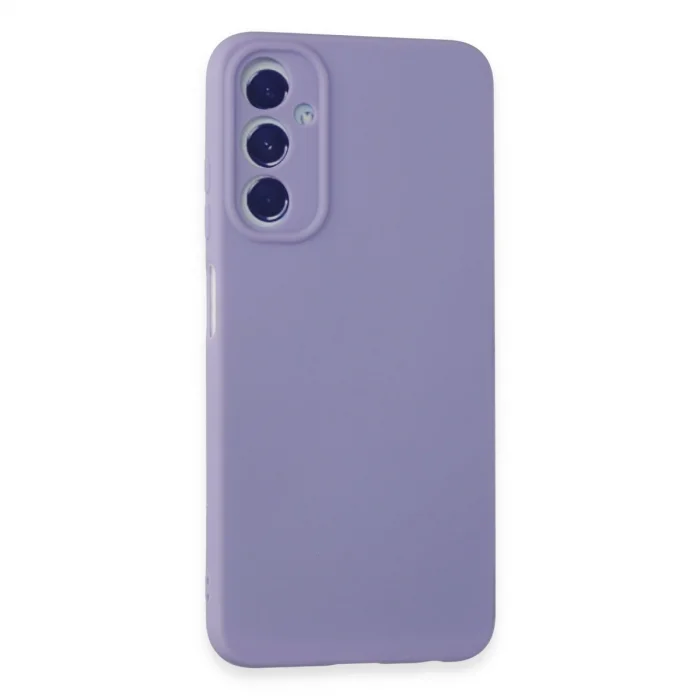 BUĞZ Samsung Galaxy A05s Kılıf First Silikon - Lila