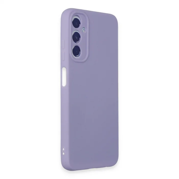 BUĞZ Samsung Galaxy A05s Kılıf First Silikon - Lila