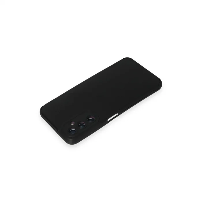 BUĞZ Samsung Galaxy A05s Kılıf Loop Deri Silikon - Siyah