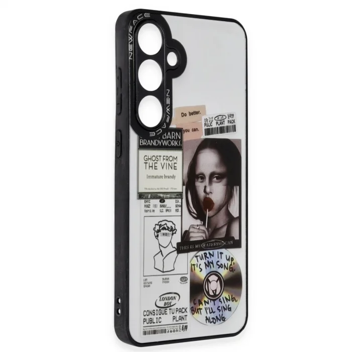 BUĞZ Samsung Galaxy A05s Kılıf Mirror Desenli Kapak - Mirror - 2