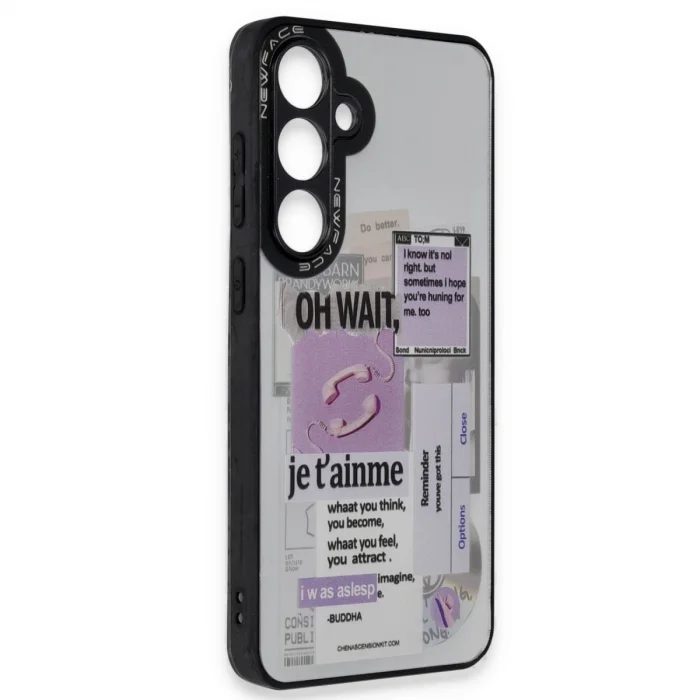 BUĞZ Samsung Galaxy A05s Kılıf Mirror Desenli Kapak - Mirror - 4