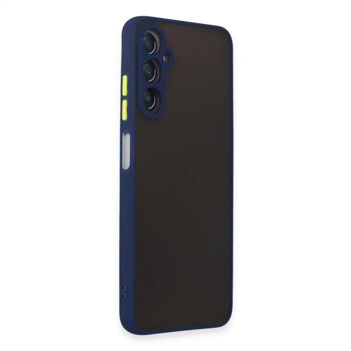 BUĞZ Samsung Galaxy A05s Kılıf Montreal Silikon Kapak - Lacivert