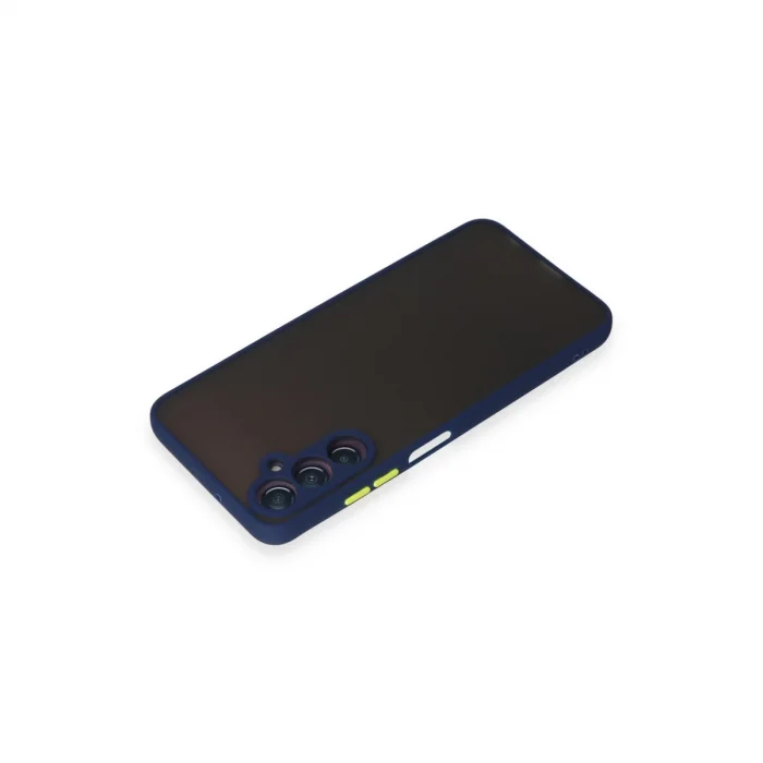 BUĞZ Samsung Galaxy A05s Kılıf Montreal Silikon Kapak - Lacivert