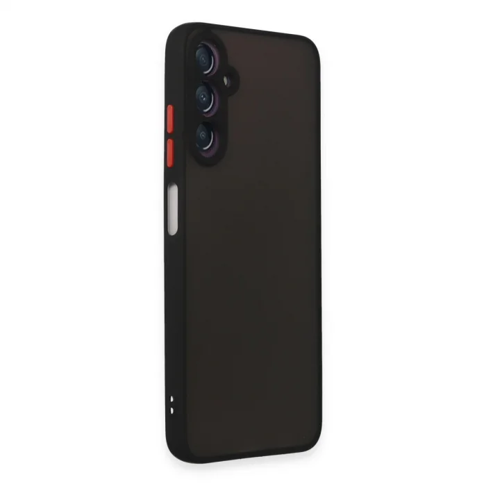 BUĞZ Samsung Galaxy A05s Kılıf Montreal Silikon Kapak - Siyah