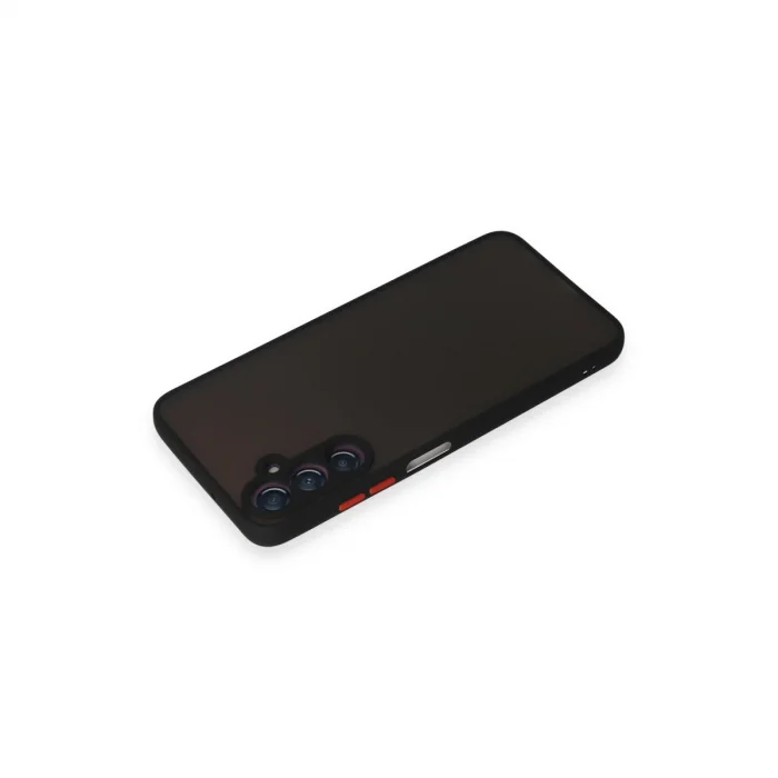 BUĞZ Samsung Galaxy A05s Kılıf Montreal Silikon Kapak - Siyah