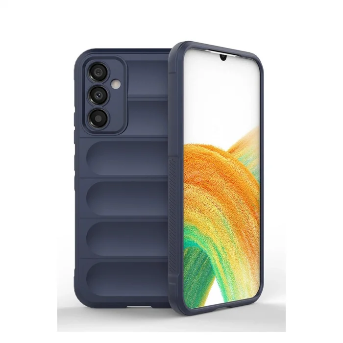 BUĞZ Samsung Galaxy A05s Kılıf Optimum Silikon - Lacivert