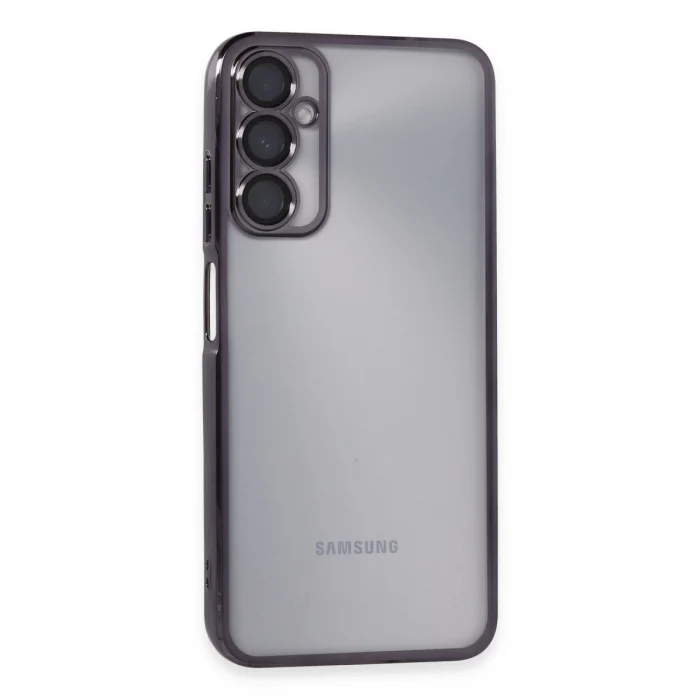 BUĞZ Samsung Galaxy A05s Kılıf Razer Lensli Silikon - Mor