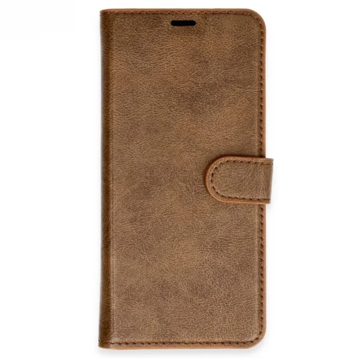 BUĞZ Samsung Galaxy A05s Kılıf Trend S Plus Kapaklı Kılıf - Taba