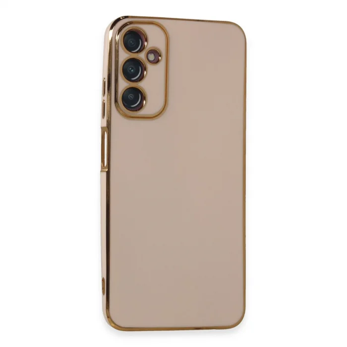 BUĞZ Samsung Galaxy A05s Kılıf Volet Silikon - Pembe