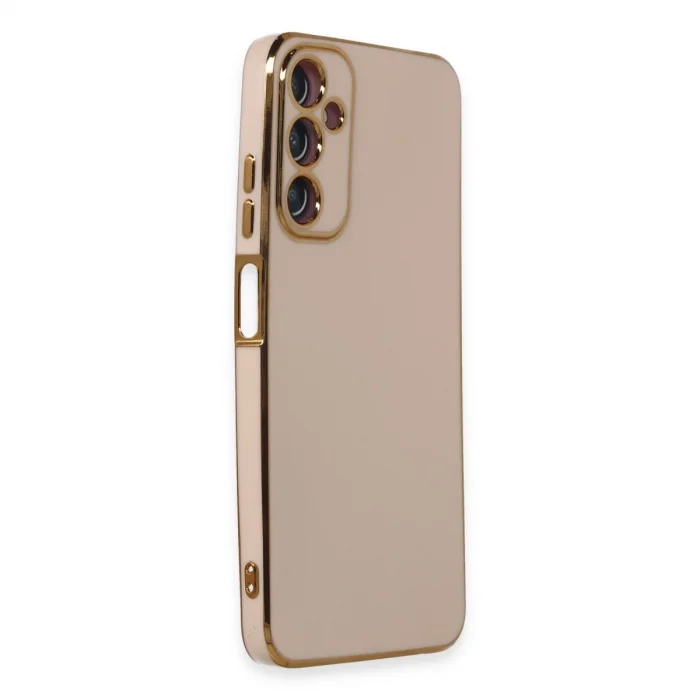 BUĞZ Samsung Galaxy A05s Kılıf Volet Silikon - Pembe
