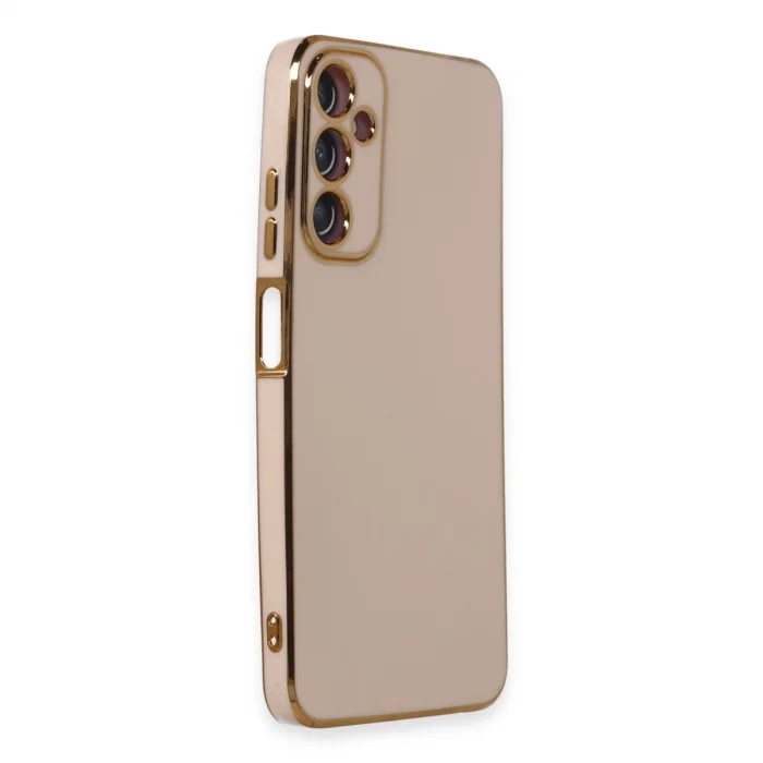 BUĞZ Samsung Galaxy A05s Kılıf Volet Silikon - Pembe