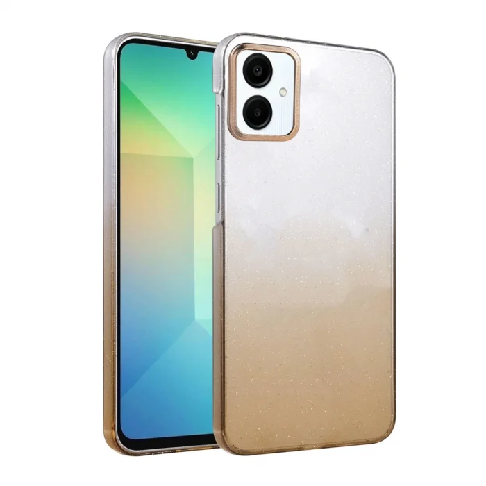 BUĞZ Samsung Galaxy A06 Glossy Kapak - Çöl Titanyum