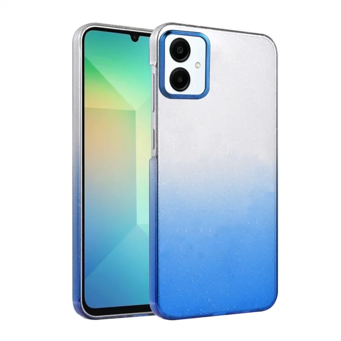 BUĞZ Samsung Galaxy A06 Glossy Kapak - Mavi