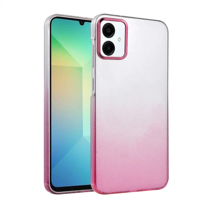 BUĞZ Samsung Galaxy A06 Glossy Kapak - Pembe