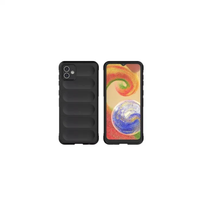 BUĞZ Samsung Galaxy A06 Kılıf Optimum Silikon - Siyah