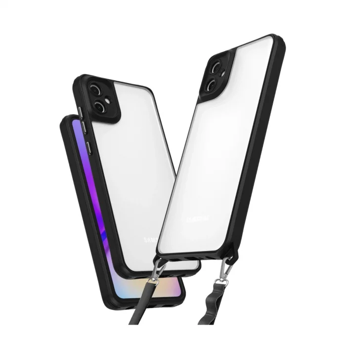 BUĞZ Samsung Galaxy A06 Kılıf Penta Silikon Kılıf - Siyah